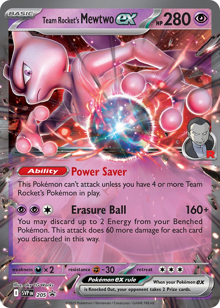 Team Rocket’s Mewtwo ex