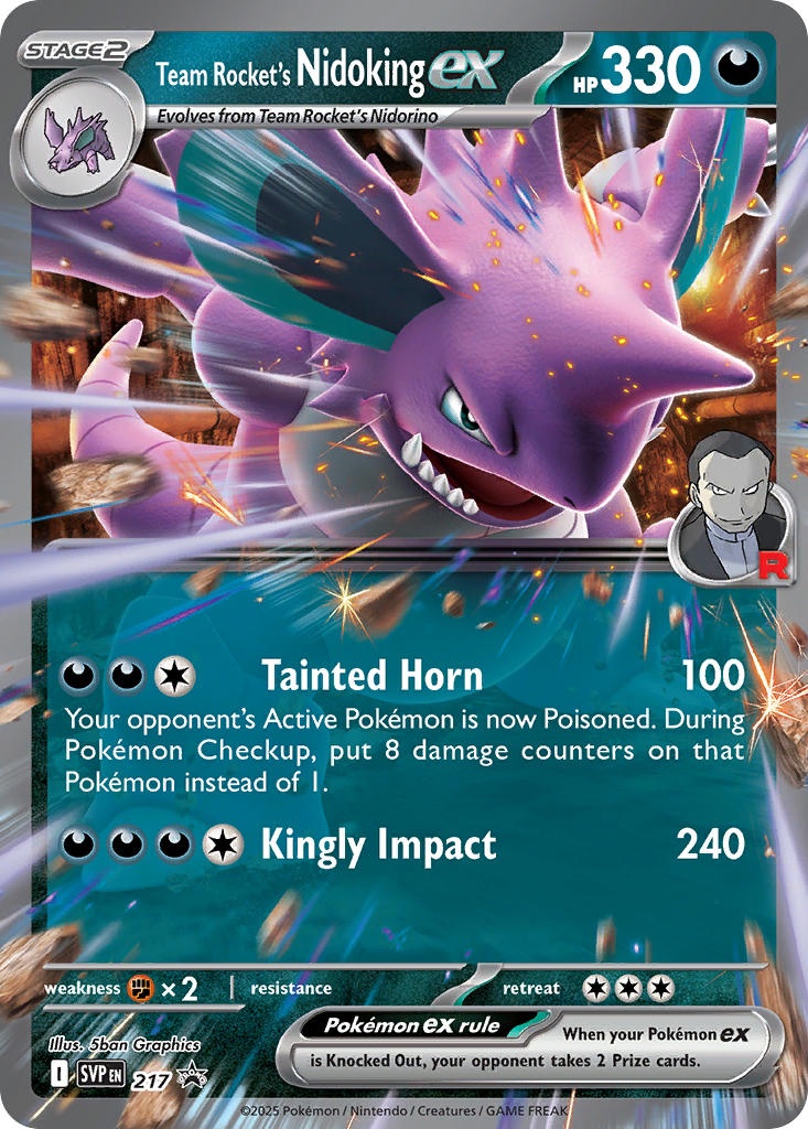 Team Rocket’s Nidoking ex