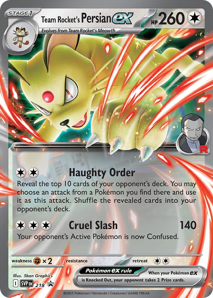 Team Rocket’s Persian ex