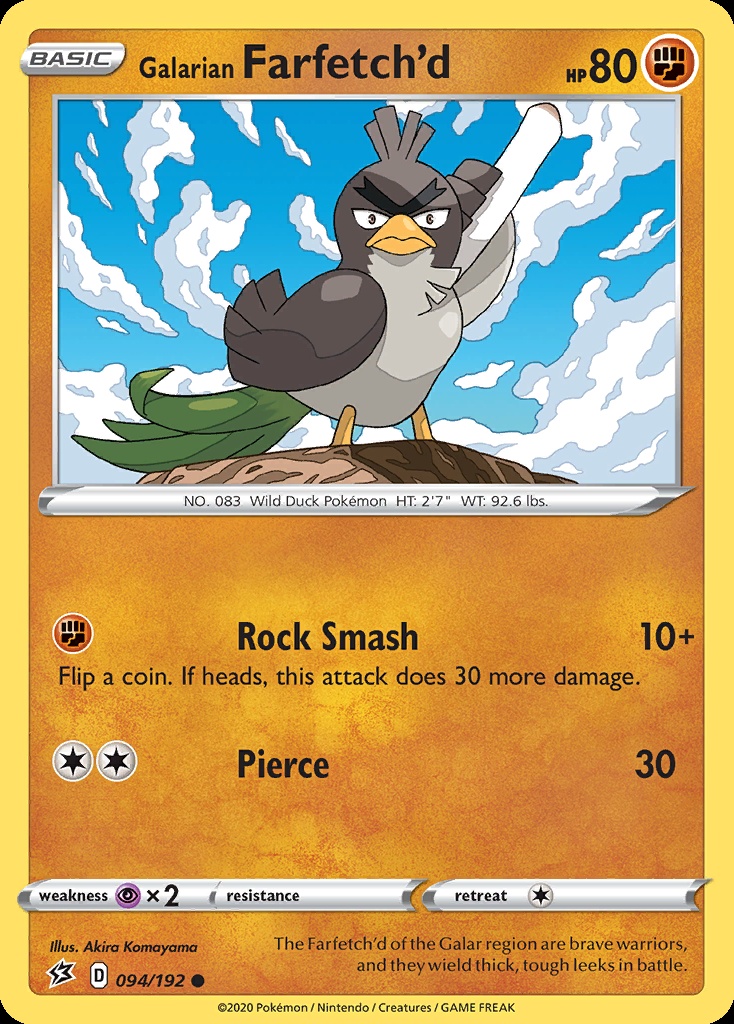 Galarian Farfetch’d