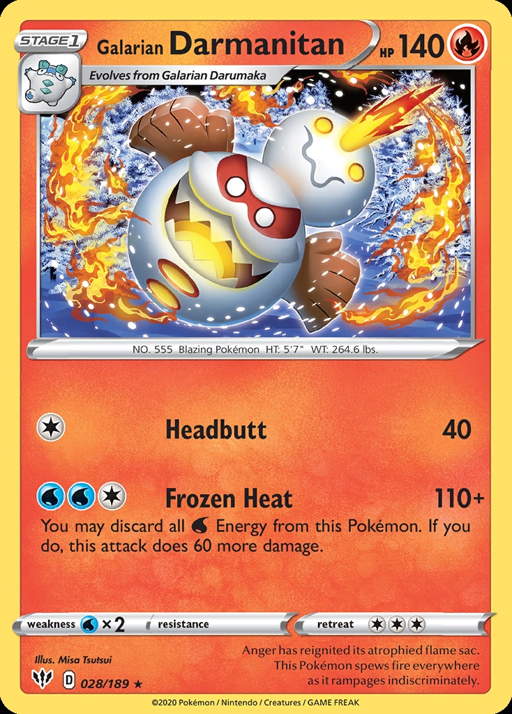 Galarian Darmanitan